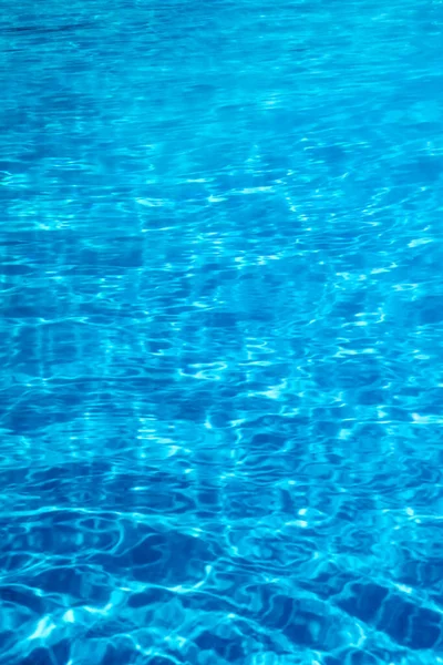 Bazén Vodou Ripple Water Pozadí Odrazu Slunce — Stock fotografie