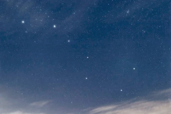 Big Dipper Constellation Ursa Major Grande Urso Céu Noturno Bonito — Fotografia de Stock