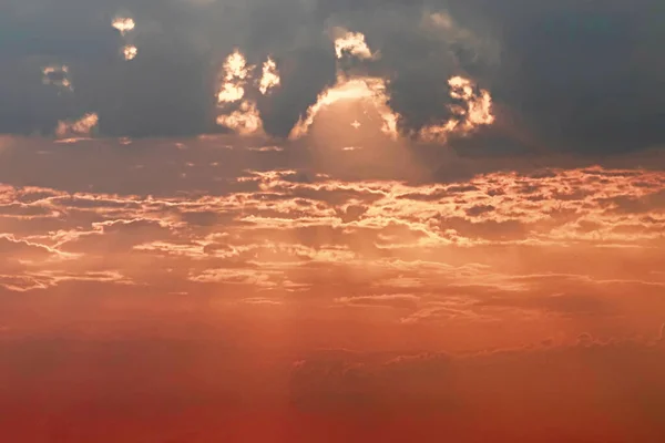 Beautiful Sky Clouds Sunset — Stock Photo, Image