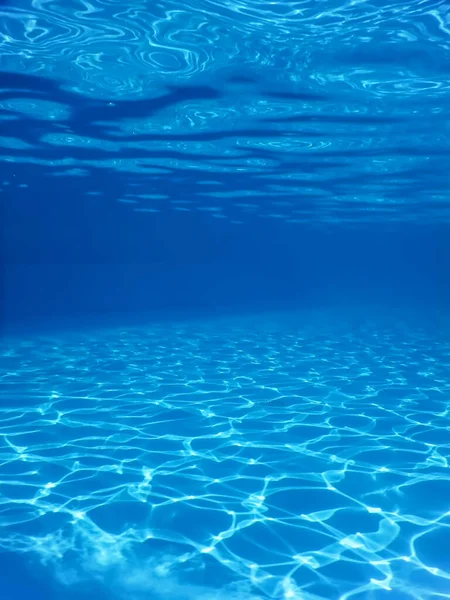 Unterwasser Leeres Schwimmbad Hintergrund — Stockfoto