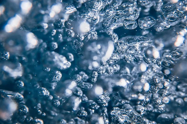 Abstract Bubbels Het Water Luchtbellen Water Achtergrond — Stockfoto