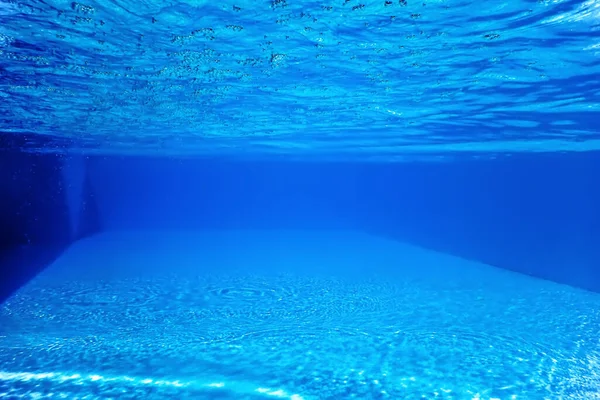 Unterwasser Leeres Schwimmbad Hintergrund — Stockfoto