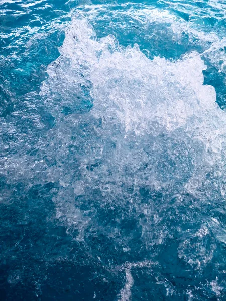 温泉中的蓝水 温泉按摩 漩涡按摩 — 图库照片