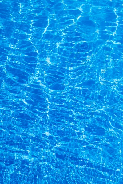 Fondo Agua Ondulación Azul Superficie Del Agua Piscina Azul —  Fotos de Stock