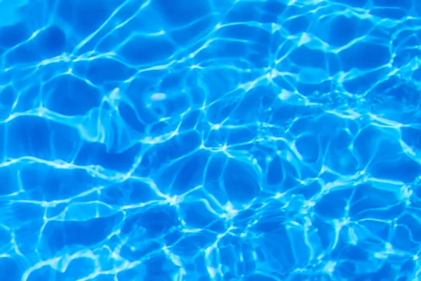 Blue Ripple Water Hintergrund Wasseroberfläche Blue Swimming Pool — Stockfoto