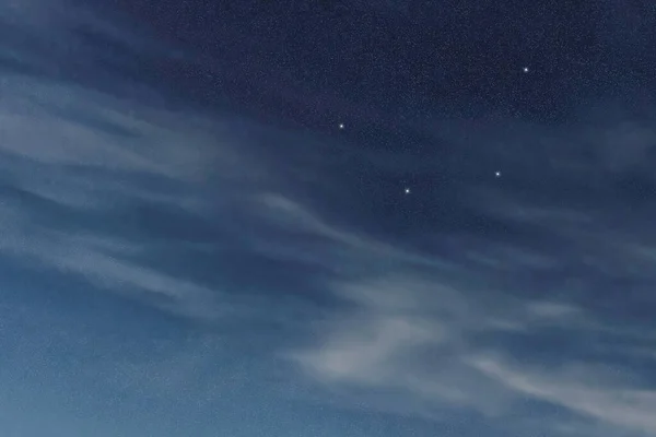 Αστερισμός Αστεριών Mensa Νυχτερινός Ουρανός Σμήνος Αστεριών Βαθύ Διάστημα Επιτραπέζιος — Φωτογραφία Αρχείου