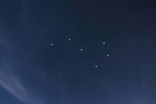 Constelación Estrellas Volans Cielo Nocturno Racimo Estrellas Espacio Profundo Peces — Foto de Stock