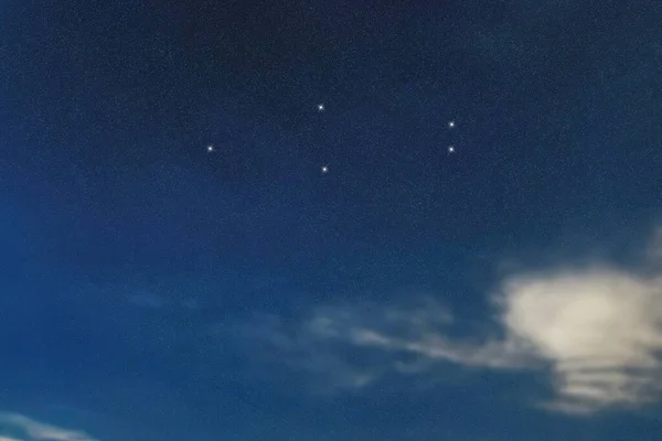 カメレオン星星座 星の群れ 深い空間 カメレオンティス — ストック写真