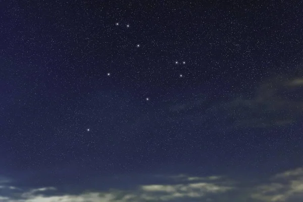 케페우스 밤하늘 은하단 스페이스 케페우스 — 스톡 사진