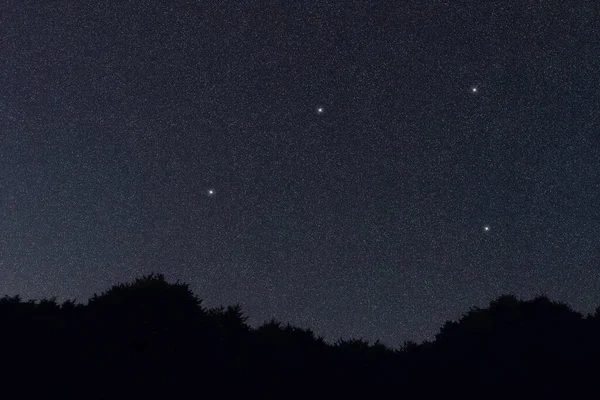 Constelación Estrellas Antlia Cielo Nocturno Racimo Estrellas Espacio Profundo Constelación — Foto de Stock