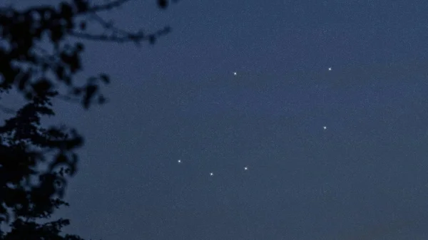 Constelación Estelar Tucana Cielo Nocturno Racimo Estrellas Espacio Profundo Constelación — Foto de Stock