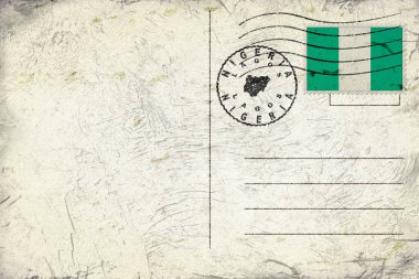 Nigeria Lagos Round Seal Map Design