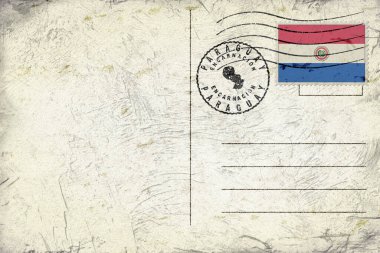 Paraguay Encarnacion Yuvarlak Mühür Harita Tasarımı