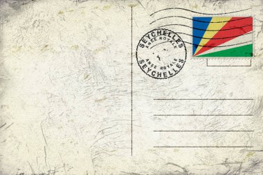 Seyşeller Anse Royale Yuvarlak Mühür Harita Tasarımı