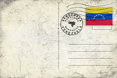 Venezuela Maracaibo Yuvarlak Mühür Harita Tasarımı