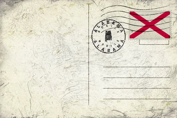 Alabama Mobil Yuvarlak Mühür Harita Tasarımı