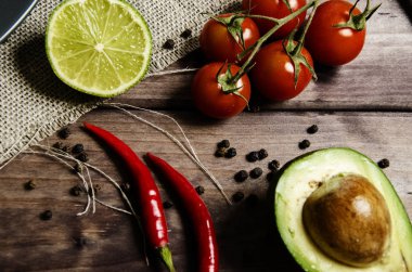 biber ve baharatlı baharat