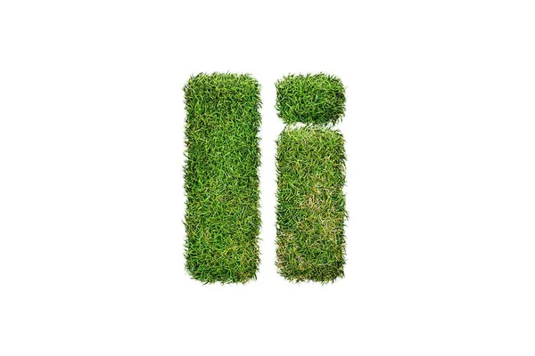 Alphabet Grass Texture — Stock Photo, Image
