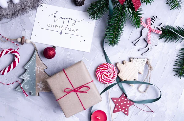 Oyuncaklar, Noel ağacı, simler ve kakao ile Noel düzeni