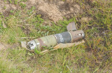 Rusya, askeri bir eğitim zemin Pskov içinde 29 Haziran 2018 - inç arasında çim alan tetiklenen tanksavar güdümlü füze.