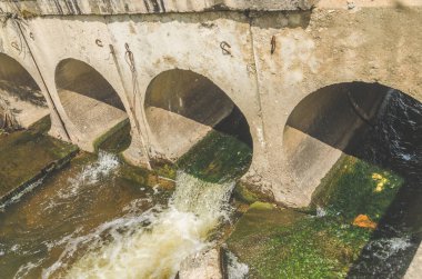 Atık su boru beton, fırtına