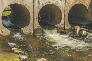 Atık su boru beton, fırtına