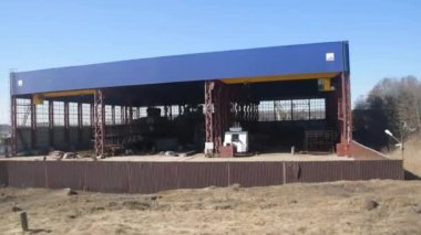 üretim, onarım ve gemiler ve römorkların restorasyon için fabrika ve kuru iskele.