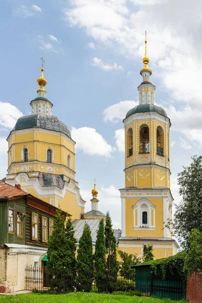 Igreja Elias Profeta Igreja Ortodoxa Medieval Serpukhov Região Moscou Rússia — Fotografia de Stock