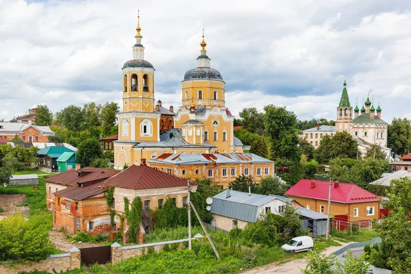 Iglesia Elías Profeta Iglesia Medieval Ortodoxa Serpujov Región Moscú Rusia — Foto de Stock