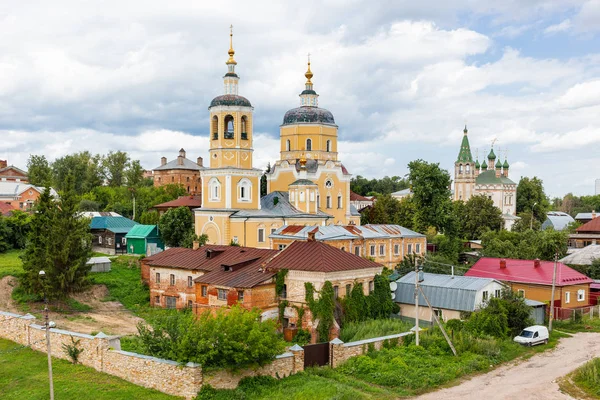 Iglesia Elías Profeta Iglesia Medieval Ortodoxa Serpujov Región Moscú Rusia — Foto de Stock