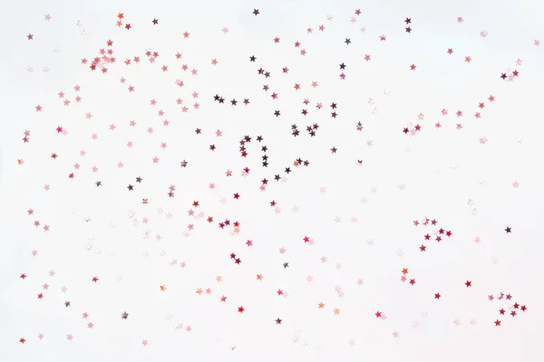Праздничный Фон Серебряной Розовой Звездой Хороший Фон Рождественских Новогодних Открыток — стоковое фото