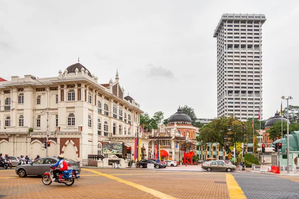 KUALA LUMPUR, MALASIA - 04 de febrero de 2013. Kuala Lumpur City Gallery. Monumento arquitectónico en Dataran Merdeka, Plaza de la Independencia . —  Fotos de Stock