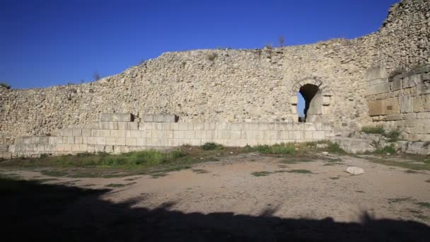 Las Ruinas Chersonesus Ciudad Antigua Griega Cerca Sebastopol Moderno Unesco — Vídeos de Stock