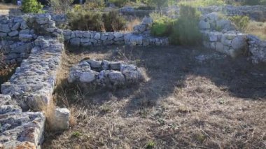 Chersonesus kalıntıları - modern Sivastopol yakınlarındaki antik Yunan kasabası. UNESCO Dünya Mirası Alanı. Kırım