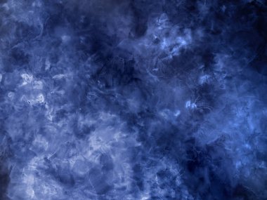 Kaotik dairesel işaretleri yapı aracı ile beton doku menekşe duvarlar. Duvara mala dekoratif izleri. Şık iç dekorasyon