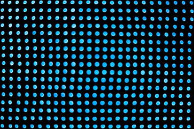 Mavi dairelerin bulanık ışıklar bokeh arka plan