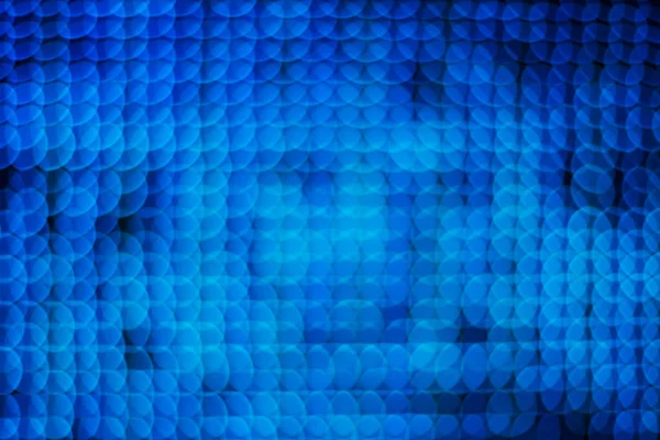 Blurring Lights Bokeh Background Blue Circles — Stock Photo, Image