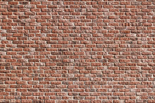 Стена Красного Кирпича Фон Текстура — стоковое фото
