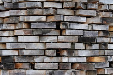 Arka plan veya doku olarak eski ahşap bloklar