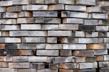 Arka plan veya doku olarak eski ahşap bloklar