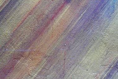 Arka plan, doku soyut renkli (kahverengi, yeşil, mor ve turuncu) duvar