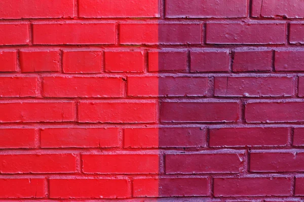 Colorato Rosso Marrone Muro Mattoni Come Sfondo Texture — Foto Stock