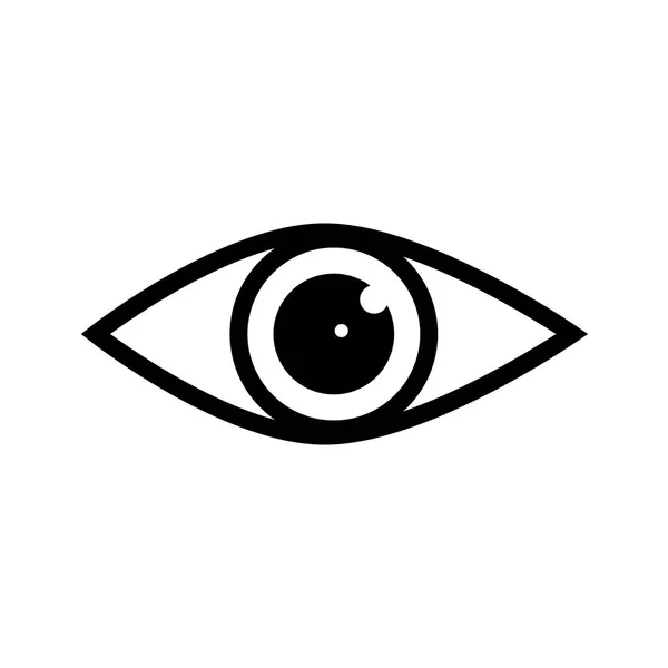 Augensymbolvektor Mit Doppelter Reflexion Der Pupille Blicke Blicke Blicke Blicke — Stockvektor