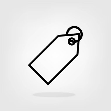 Grafik tasarım, logo, web sitesi, sosyal medya, mobil uygulaması, Kullanıcı arabirimi için fiyat etiketi Anahat vektör simge Satılık etiket simge