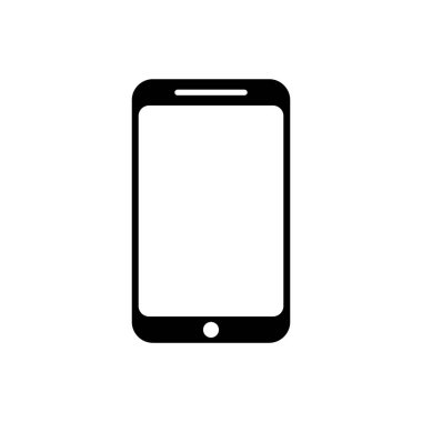 Cep telefonu simge vektör düz stil sembolü için grafik tasarım, Web sitesi, sosyal medya, Kullanıcı arabirimi, mobil upp