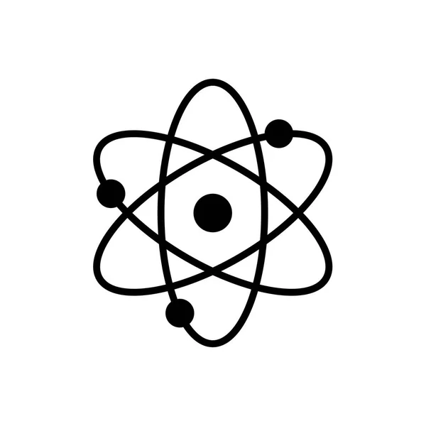 Molekylär Atomneutronlaboratorium Ikon Vektor Fysik Vetenskap Modell För Din Webbplats — Stock vektor
