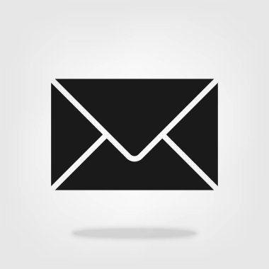 Email envelope icon vector illustration for graphic design, logo, website, social media, mobile app, ui