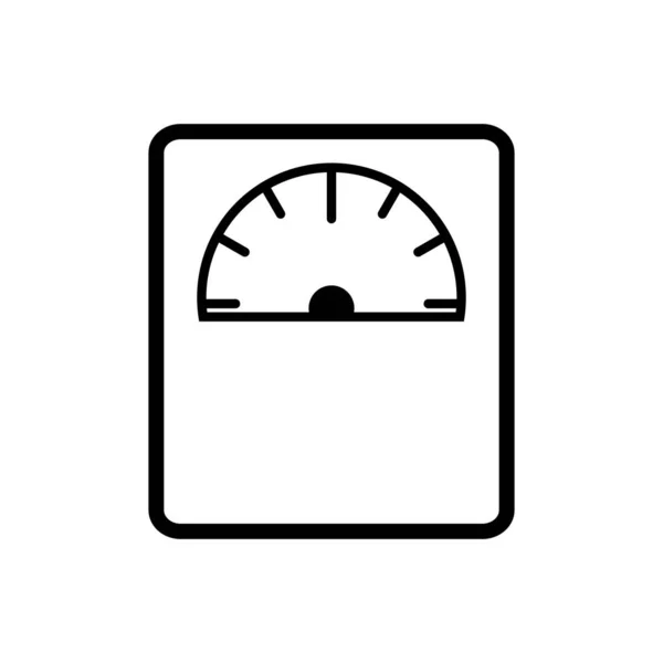 Gewichtssymbol Vektorsymbol Für Grafikdesign Logo Website Soziale Medien Mobile App — Stockvektor