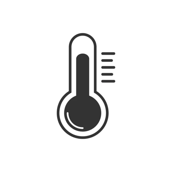 Icono Vector Termómetro Para Diseño Gráfico Logotipo Sitio Web Redes — Vector de stock