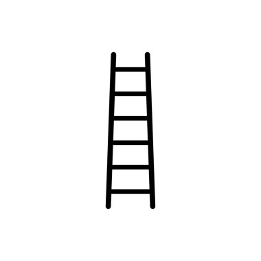 Grafik tasarım, logo, web sitesi, sosyal medya, mobil uygulama, ui illüstrasyon için merdiven simgesi